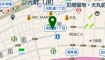 スターバックスコーヒー 神戸旧居留地店の地図画像