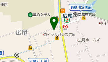 スターバックスコーヒー 広尾店の地図画像