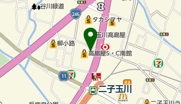 スターバックスコーヒー 玉川高島屋S・C店の地図画像