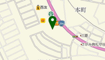 スターバックスコーヒー 西友楽市守谷店の地図画像