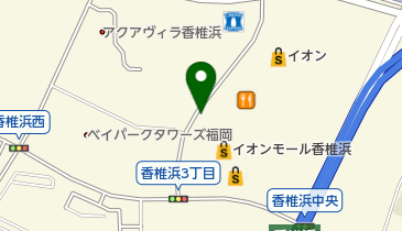 スターバックスコーヒー イオンモール香椎浜店の地図画像