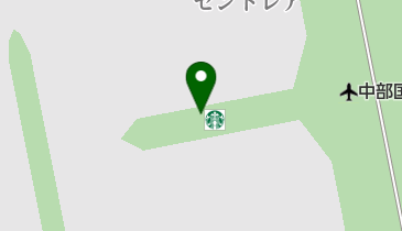 スターバックスコーヒー 中部国際空港出発ターミナル内店の地図画像