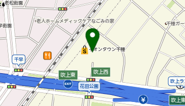 スターバックスコーヒー イオンタウン千種店の地図画像