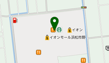 スターバックスコーヒー イオンモール浜松市野店の地図画像
