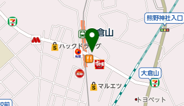 スターバックスコーヒー 大倉山駅前店の地図画像