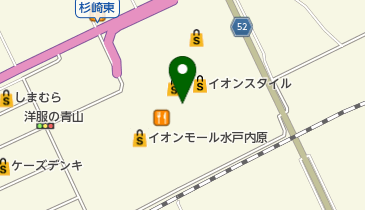 スターバックスコーヒー イオンモール水戸内原店の地図画像