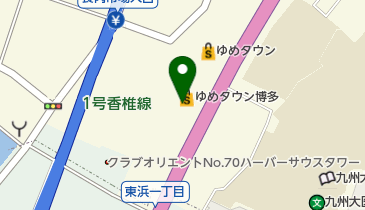 スターバックスコーヒー ゆめタウン博多店の地図画像