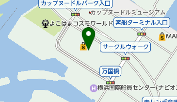 スターバックスコーヒー 横浜ワールドポーターズ店の地図画像