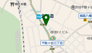 スターバックスコーヒー 北参道店の地図画像