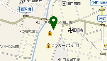 スターバックスコーヒー ララガーデン川口店の地図画像