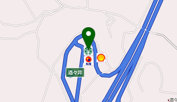 スターバックスコーヒー 酒々井パーキングエリア(下り線)店の地図画像