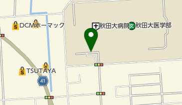 スターバックスコーヒー 秋田大学医学部附属病院店の地図画像