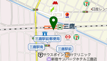 スターバックスコーヒー アトレヴィ三鷹店の地図画像