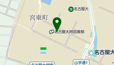 スターバックスコーヒー 名古屋大学附属図書館店の地図画像