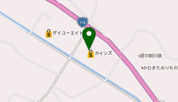 カインズ FC川俣店の地図画像