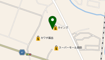 カインズ 高萩店の地図画像