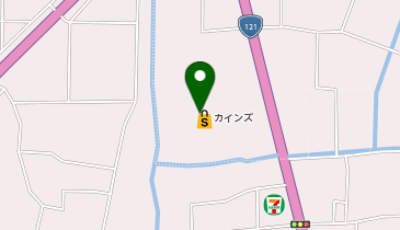 カインズ 喜多方店の地図画像