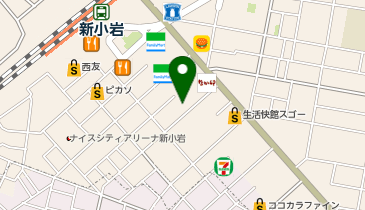 カインズリフォーム ルミエール新小岩店の地図画像