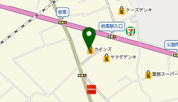 カインズ 笠懸店の地図画像