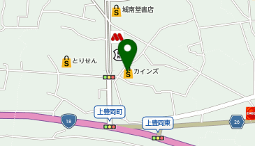 カインズ 高崎豊岡店の地図画像