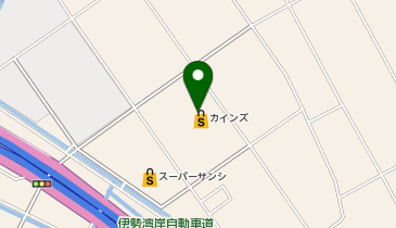 カインズ みえ川越インター店の地図画像