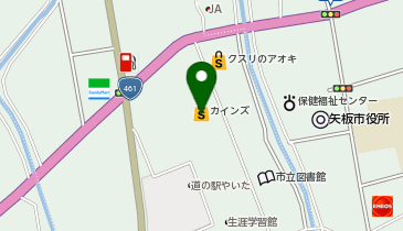 カインズ 矢板店の地図画像
