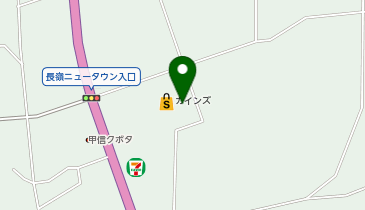 カインズ 中野店の地図画像