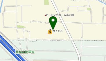 カインズ 前橋川曲店の地図画像