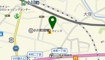 カインズ 小川店の地図画像