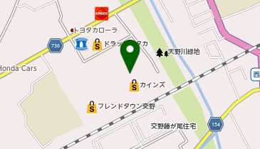 カインズ 交野店の地図画像
