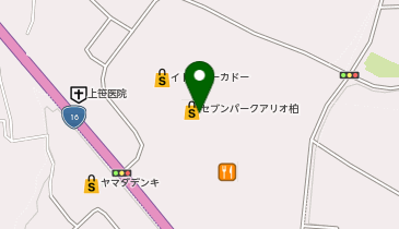 カインズ セブンパークアリオ柏店の地図画像