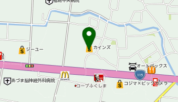 カインズ 方木田店の地図画像