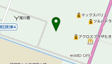 ホーマック スーパーデポ滝川店の地図画像