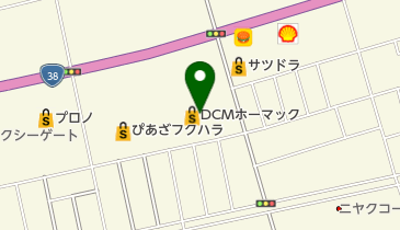 ホーマック 星が浦店の地図画像