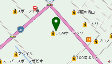 ホーマック スーパーデポ木場店の地図画像