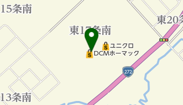 ホーマック 中標津店の地図画像