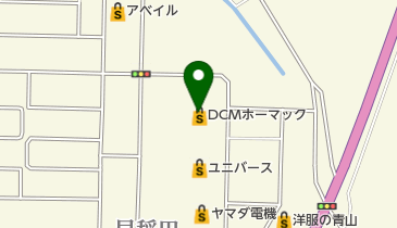 ホーマック 弘前城東店の地図画像