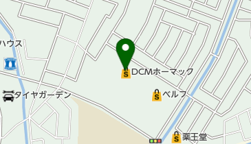 ホーマック 牧野林店の地図画像