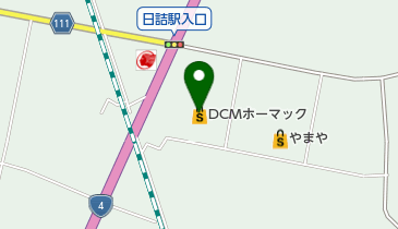 ホーマック 紫波店の地図画像