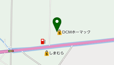 ホーマック 中新田店の地図画像