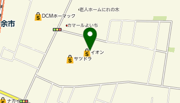 シャトレーゼ イオン余市店の地図画像