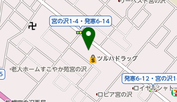 シャトレーゼ 宮の沢店の地図画像