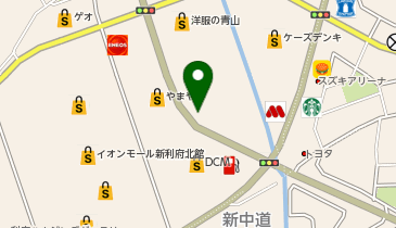 シャトレーゼ 利府店の地図画像