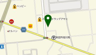 シャトレーゼ 秋田外旭川店の地図画像