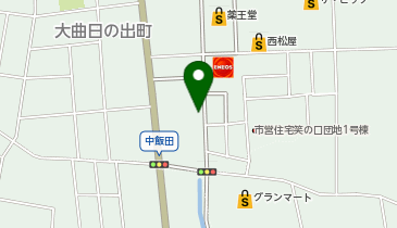 シャトレーゼ 大曲店の地図画像