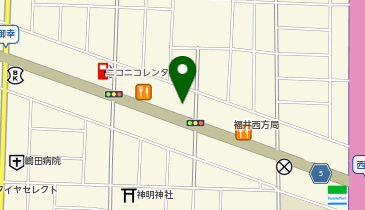 シャトレーゼ 福井みゆき店の地図画像