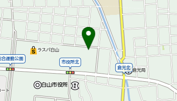 シャトレーゼ ラスパ白山店の地図画像