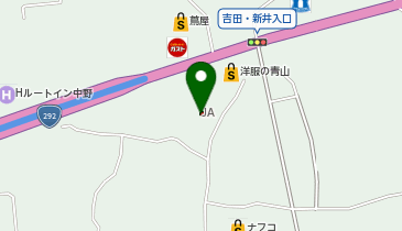 シャトレーゼ 信州中野店の地図画像