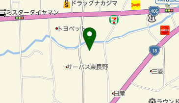シャトレーゼ 長野東和田店の地図画像