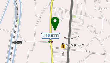 シャトレーゼ 海老名上今泉店の地図画像